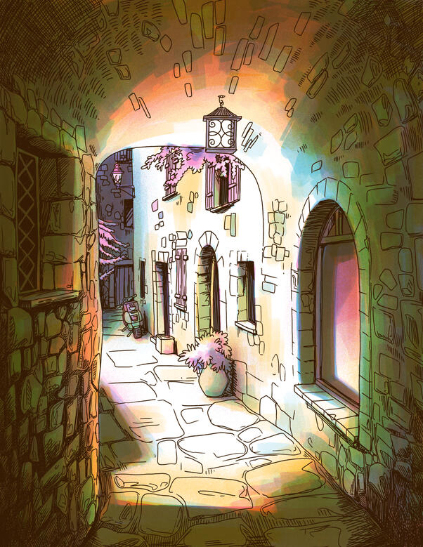 Colorful Alley