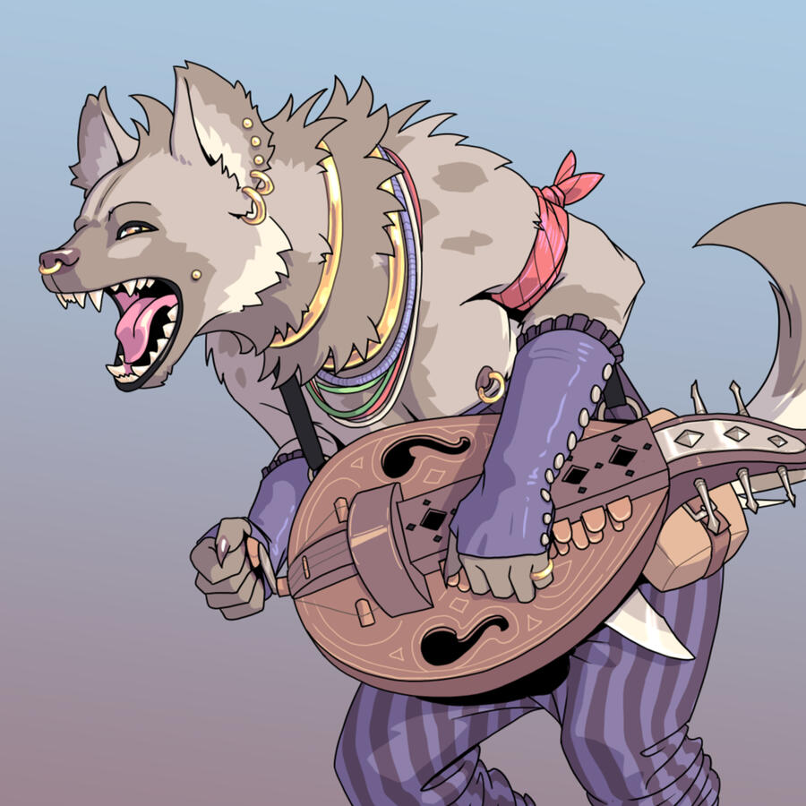 Gnoll Bard