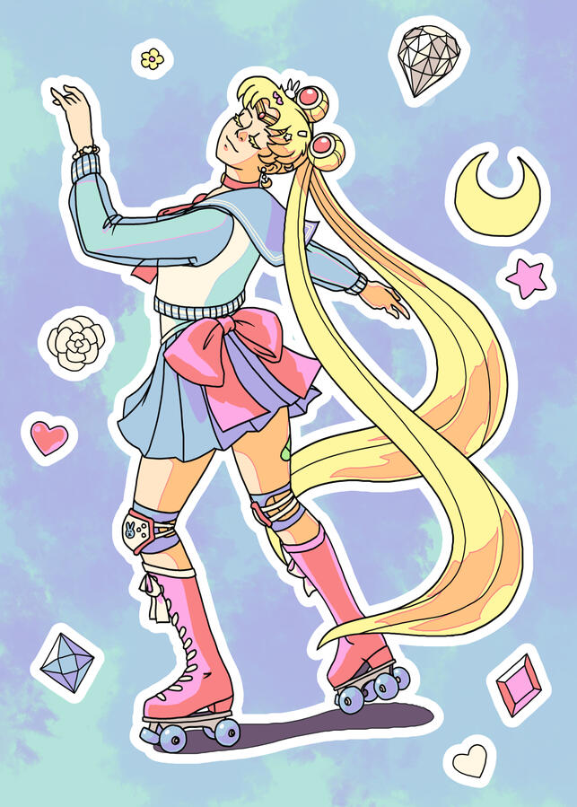 (Sailor Moon) Skater Moon